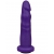 Фиолетовая реалистичная насадка-плаг - 16,2 см. - LOVETOY (А-Полимер) - купить с доставкой в Балашихе