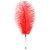 Красное страусовое пёрышко - ToyFa - купить с доставкой в Балашихе