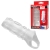 Насадка на пенис с кольцом для мошонки Clear Sensations Enhancer Sex Sleeve - 11,5 см. - XR Brands - в Балашихе купить с доставкой