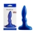Синий анальный стимулятор Beginners p-spot massager - 11 см. - Lola Games - в Балашихе купить с доставкой