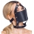 Черный намордник с кляпом-шаром Head Harness With A Gag - Orion - купить с доставкой в Балашихе