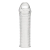 Текстурированная насадка на пенис Clear Textured Penis Enhancing Sleeve Extension - 16,5 см. - BlueLine - в Балашихе купить с доставкой