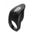 Черное эрекционное виброкольцо Vibro Lust Ring - MALESATION - в Балашихе купить с доставкой