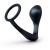 Черное эрекционное кольцо со стимулятором простаты Ringer Cock Ring   Plug - b-Vibe - в Балашихе купить с доставкой