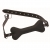 Черный кляп в форме косточки Hound Adjustable Dog Bone Gag - XR Brands - купить с доставкой в Балашихе