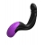 Черно-фиолетовый вибромассажёр простаты Hyper-Pulse P-Spot Massager - Pipedream - в Балашихе купить с доставкой