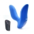Синий вибромассажер простаты 3,5’’ Remote Control Curve P-spot Massager - 12 см. - Erokay - в Балашихе купить с доставкой