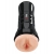 Телесный мастурбатор-вагина в черной колбе Super Luscious Lips XXL - Pipedream - в Балашихе купить с доставкой