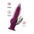 Фиолетовая мини-машина для секса Striker с пультом ДУ - 23,5 см. - ToyFa - купить с доставкой в Балашихе