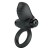 Черное эрекционное кольцо с вибрацией Adrien - Baile - в Балашихе купить с доставкой