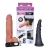 Страпон с 2 насадками и вибрацией UniStrap - 20 и 18 см. - LOVETOY (А-Полимер) - купить с доставкой в Балашихе