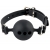 Силиконовый кляп-шар с отверстиями для дыхания Silicone Breathable Ball Gag Small - Pipedream - купить с доставкой в Балашихе