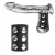 Утяжка на пенис на кнопочках 100% PVC STRAP WITH METAL SNAP - BlueLine - купить с доставкой в Балашихе