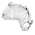Насадка для ограничения эрекции Detained Soft Body Chastity Cage - XR Brands - купить с доставкой в Балашихе
