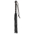 Чёрная мини-плеть из резины Rubber Mini Whip - 22 см. - Blush Novelties - купить с доставкой в Балашихе