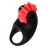 Чёрно-красное эрекционное виброкольцо Erotist - Erotist Adult Toys - в Балашихе купить с доставкой