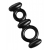 Двойное эрекционное кольцо Dual Stretch To Fit Cock and Ball Ring - XR Brands - в Балашихе купить с доставкой