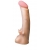 Телесная насадка REAL Standard с усиками на основании - 19 см. - LOVETOY (А-Полимер) - купить с доставкой в Балашихе
