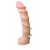 Насадка REAL Standard со спиралевидным узором - 19 см. - LOVETOY (А-Полимер) - купить с доставкой в Балашихе