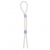 Прозрачное эрекционное кольцо-лассо SILICONE LASSO COCK RING DUAL BEADS - NMC - в Балашихе купить с доставкой
