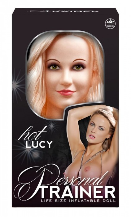 Надувная кукла с вибрацией и 2 любовными отверстиями Hot Lucy Lifesize Love Doll - NMC - в Балашихе купить с доставкой