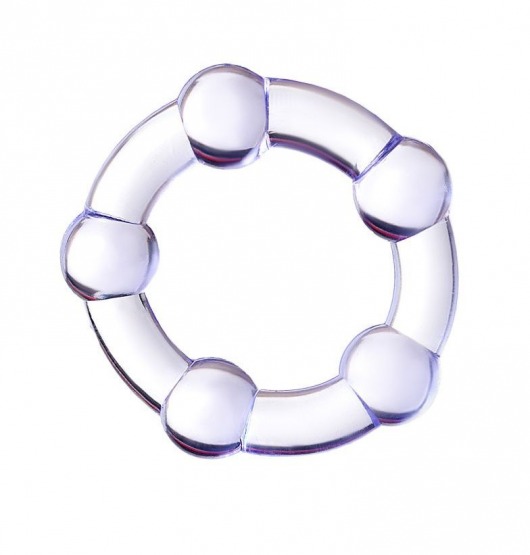 Фиолетовое эрекционное кольцо A-Toys - A-toys - в Балашихе купить с доставкой