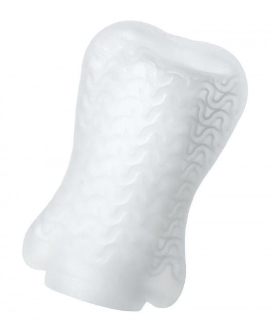 Белый мастурбатор A-Toys Pocket Wavy - A-toys - в Балашихе купить с доставкой