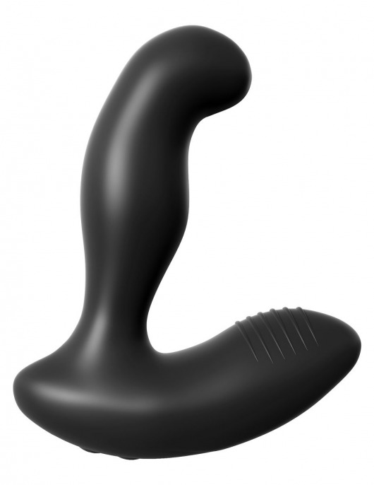 Черный массажер простаты Electro Stim Prostate Vibe с электростимуляцией - 13,3 см. - Pipedream - купить с доставкой в Балашихе