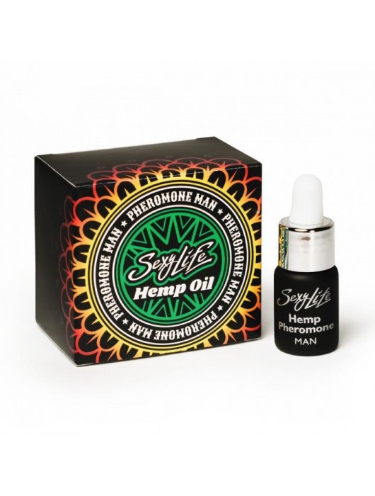 Мужские духи с феромонами Sexy Life HEMPOIL man - 5 мл. -  - Магазин феромонов в Балашихе