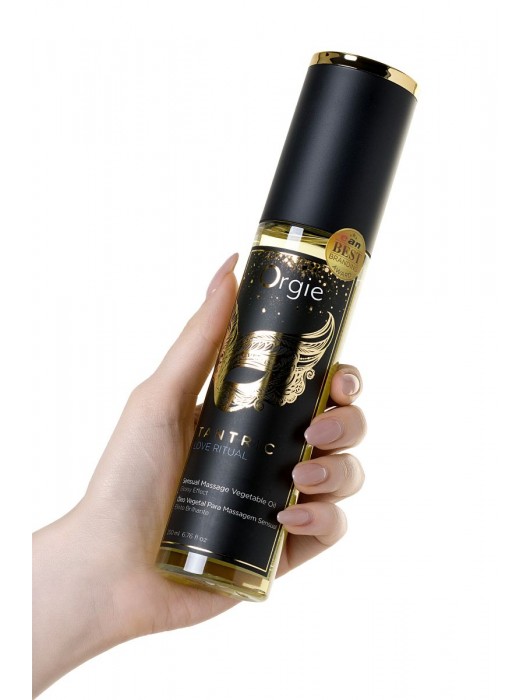 Растительное массажное масло Orgie Tantric Love Ritual - 200 мл. - ORGIE - купить с доставкой в Балашихе