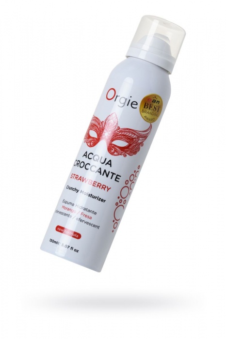 Шипучая увлажняющая пена для чувственного массажа Orgie Acqua Croccante - 150 мл. - ORGIE - купить с доставкой в Балашихе