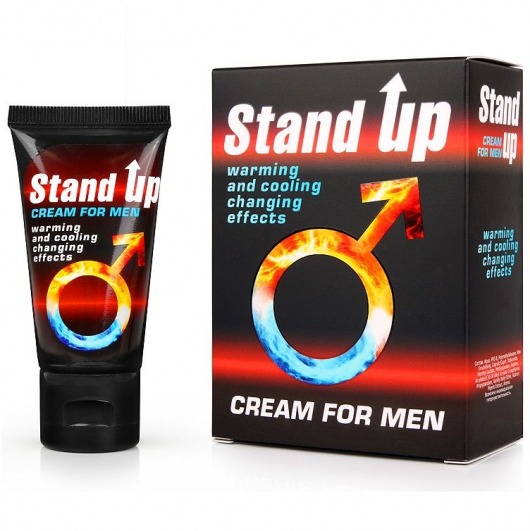 Возбуждающий крем для мужчин Stand Up - 25 гр. - Биоритм - купить с доставкой в Балашихе
