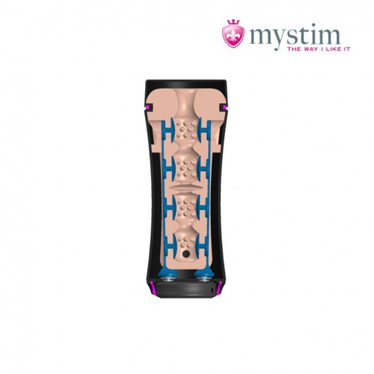 Мастурбатор-анус Opus E Donut с возможностью подключения электростимуляции - MyStim - купить с доставкой в Балашихе