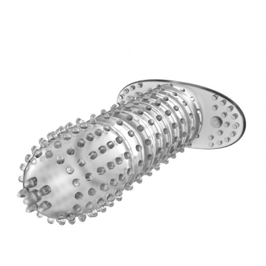 Закрытая прозрачная насадка Crystal sleeve - 12 см. - Erowoman-Eroman - в Балашихе купить с доставкой