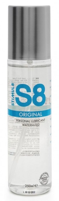 Универсальный лубрикант на водной основе S8 Original Lubricant - 250 мл. - Stimul8 - купить с доставкой в Балашихе