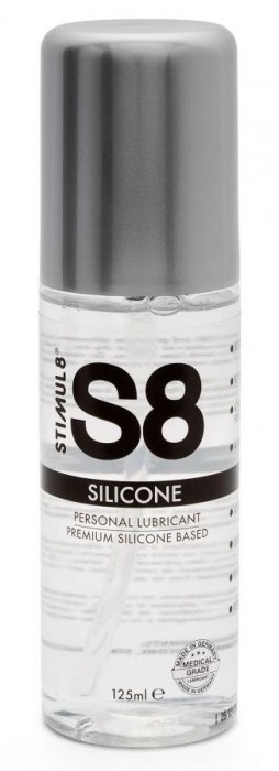 Лубрикант на силиконовой основе S8 Premium Silicone - 125 мл. - Stimul8 - купить с доставкой в Балашихе