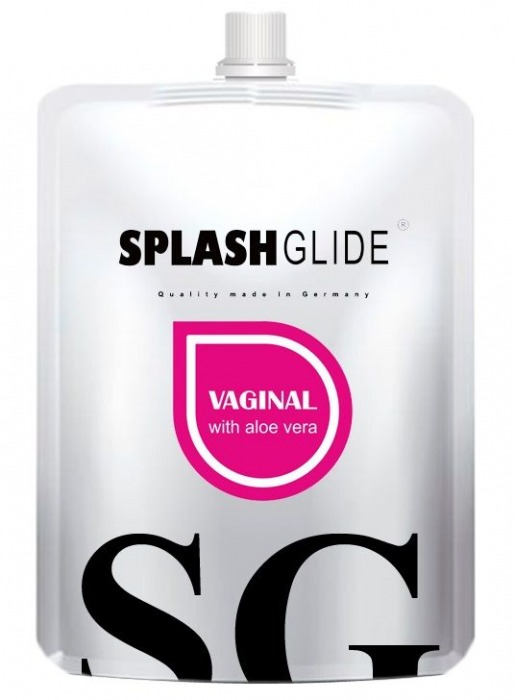 Ухаживающий лубрикант на водной основе Splashglide Vaginal With Aloe Vera - 100 мл. - Splashglide - купить с доставкой в Балашихе
