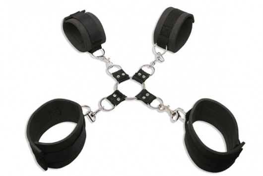 Наручники и наножники с фиксацией Extreme Hog-Tie Kit - Pipedream - купить с доставкой в Балашихе