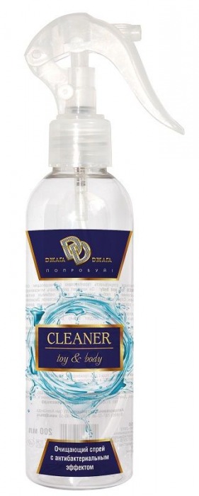 Очищающий спрей CLEANER toy and body - 200 мл. - БиоМед - купить с доставкой в Балашихе