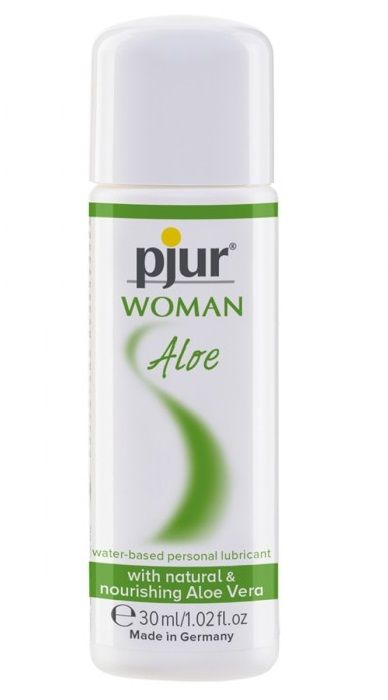 Лубрикант на водной основе pjur WOMAN Aloe - 30 мл. - Pjur - купить с доставкой в Балашихе