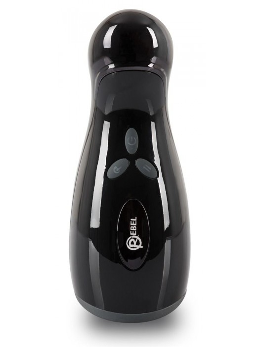 Черный мастурбатор Rebel Masturbator с нагревом - Orion - в Балашихе купить с доставкой