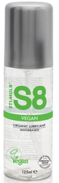Веганский лубрикант на водной основе S8 Vegan Lube - 125 мл. - Stimul8 - купить с доставкой в Балашихе