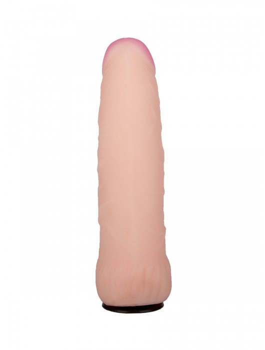 Черный пояс-трусики с двумя насадками  Экзотик-Sara  - 16,5 и 11 см. - LOVETOY (А-Полимер) - купить с доставкой в Балашихе