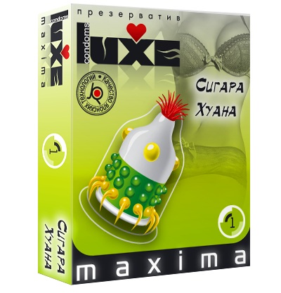 Презерватив LUXE Maxima  Сигара Хуана  - 1 шт. - Luxe - купить с доставкой в Балашихе