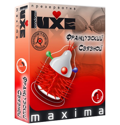 Презерватив LUXE Maxima  Французский связной  - 1 шт. - Luxe - купить с доставкой в Балашихе