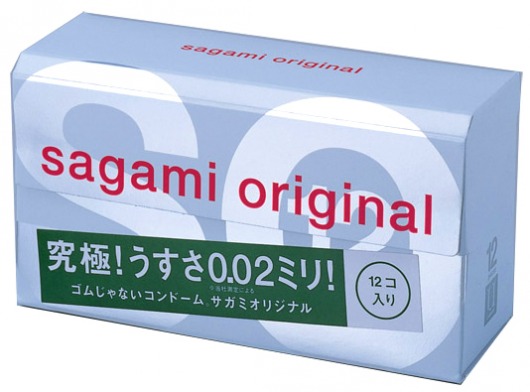 Ультратонкие презервативы Sagami Original - 12 шт. - Sagami - купить с доставкой в Балашихе