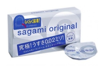 Ультратонкие презервативы Sagami Original QUICK - 6 шт. - Sagami - купить с доставкой в Балашихе