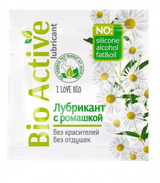 Пробник лубриканта на водной основе Bio Active - 3 гр. - Биоритм - купить с доставкой в Балашихе