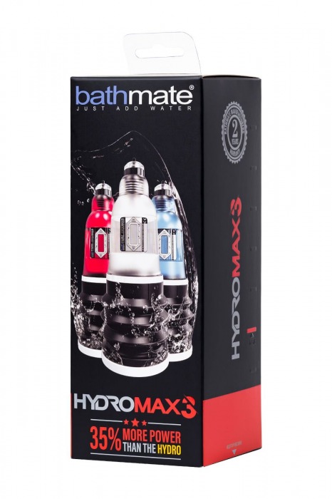 Прозрачная гидропомпа HydroMAX3 - Bathmate - в Балашихе купить с доставкой