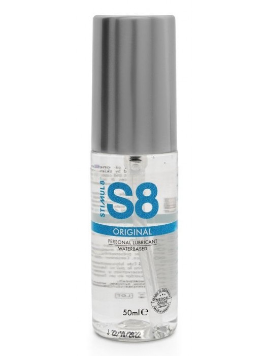 Универсальный лубрикант на водной осноdе S8 Original Lube - 50 мл. - Stimul8 - купить с доставкой в Балашихе